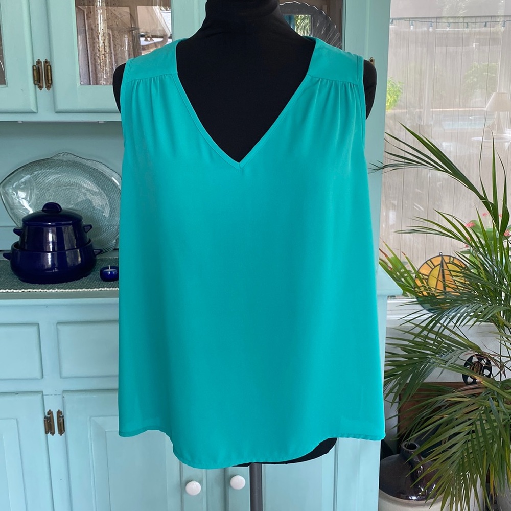 Skies Are Blue Turquoise Top